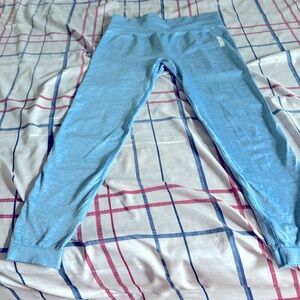Baby blue gymshark leggings